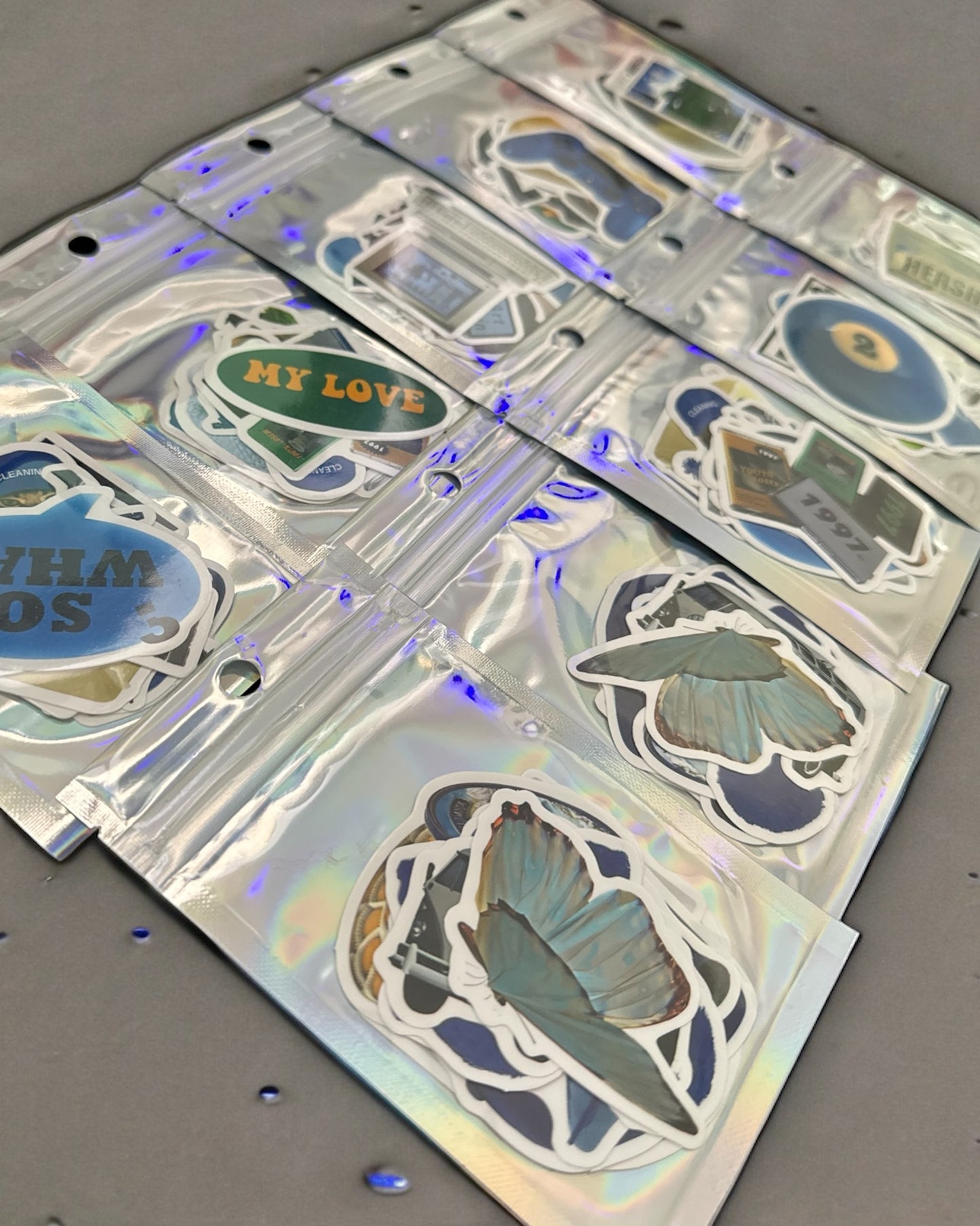 10 Retro Stickers Pack