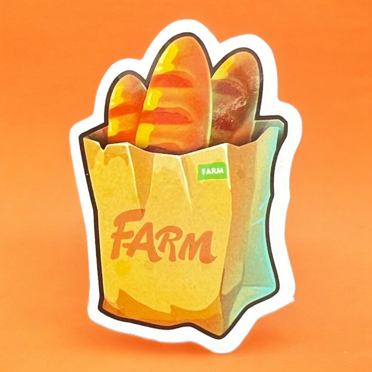Farm Baguette Sticker
