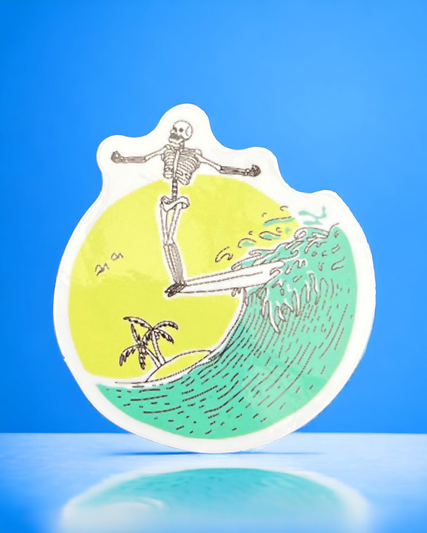 S Surfer Sticker