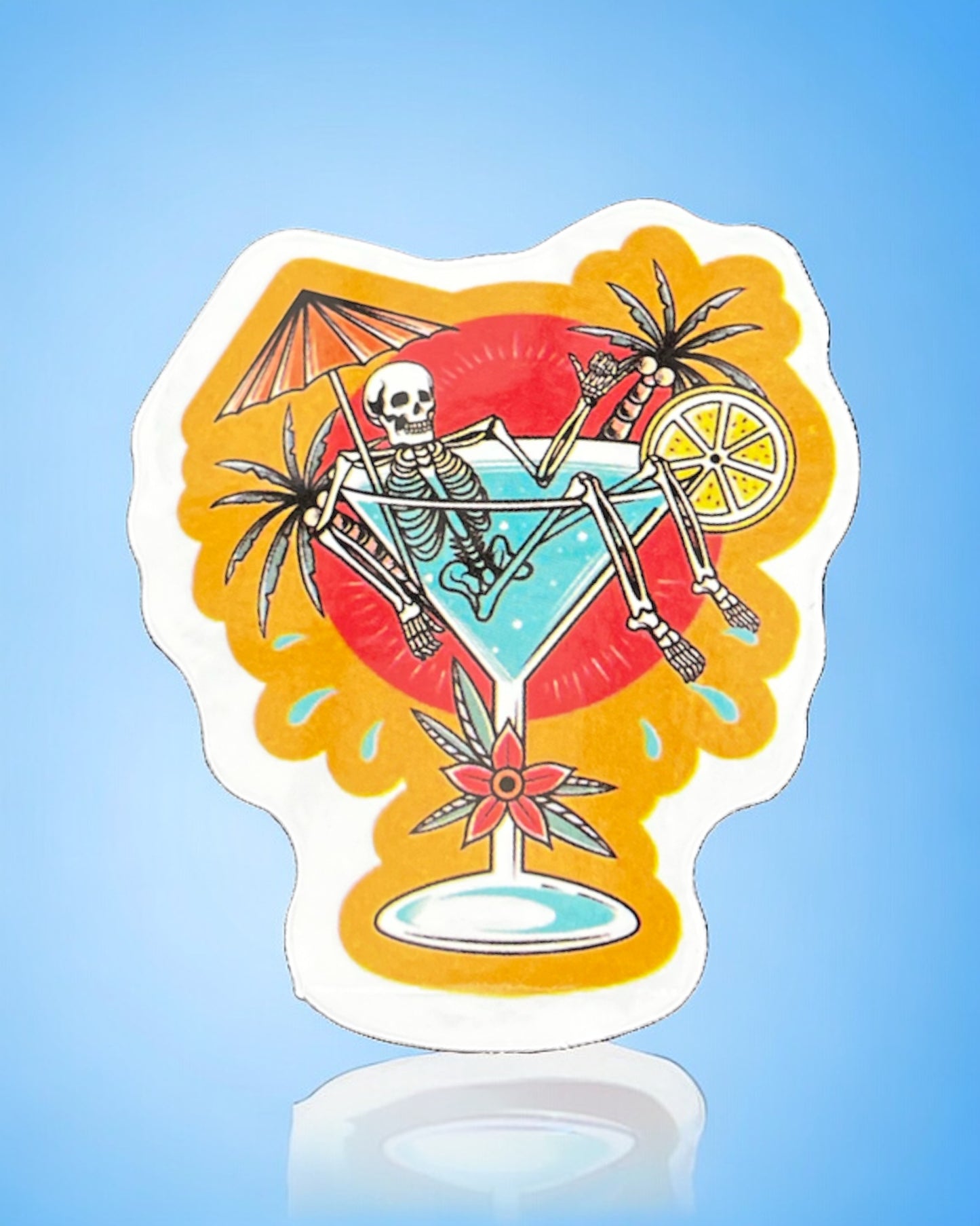 Death Martini Sticker