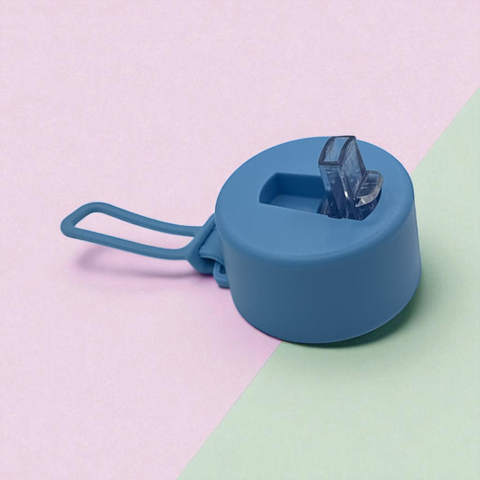 Blueberry straw lid