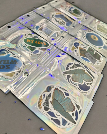 10 Retro Stickers Pack
