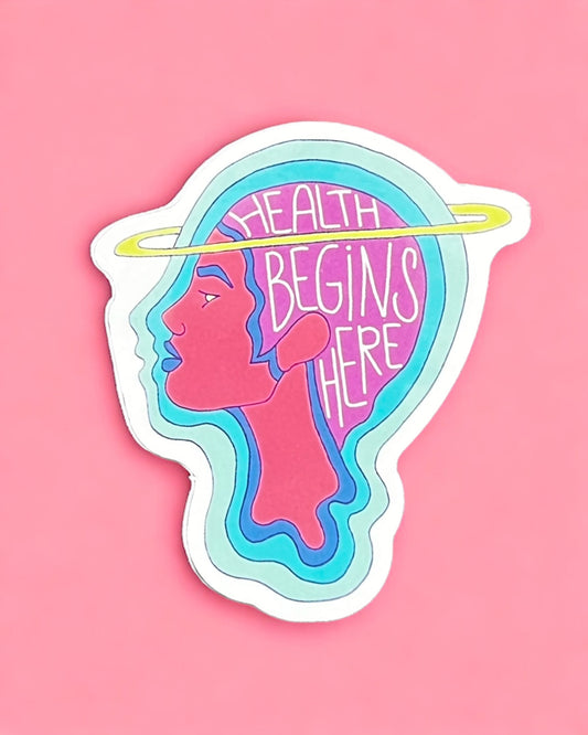 Mental Health Sticker