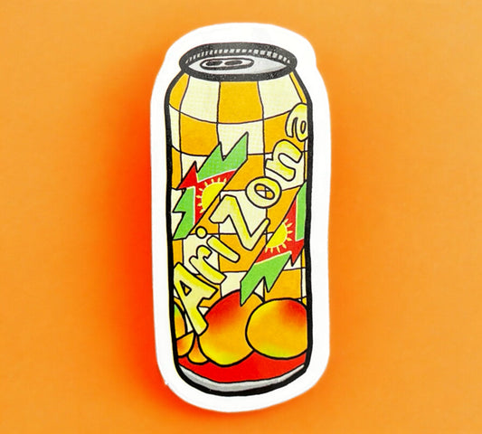 Can Arizona Tea Sticker