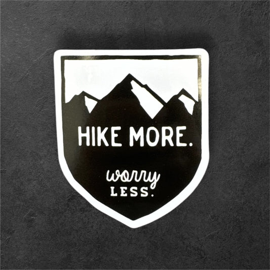 Hike More Sticker