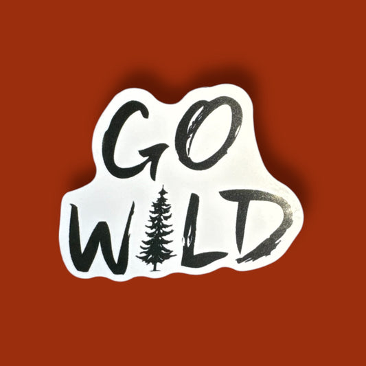 Go Wild Sticker