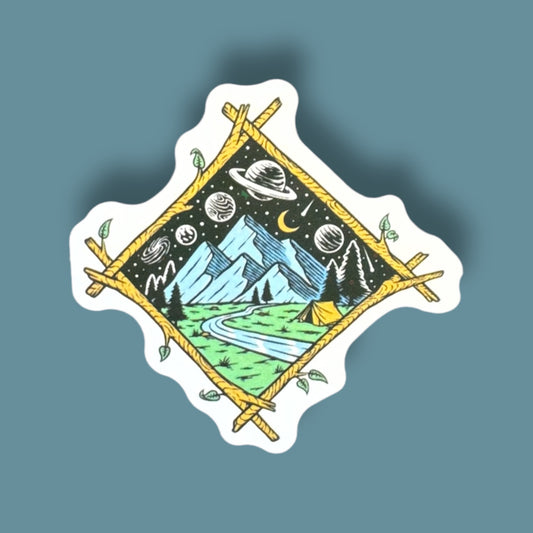 Space sticker