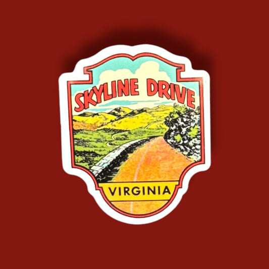 Skyline Drive sticker
