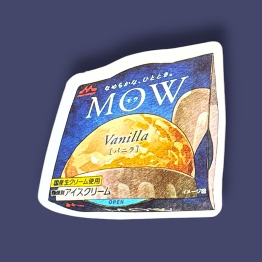 Vanilla ice-cream Sticker